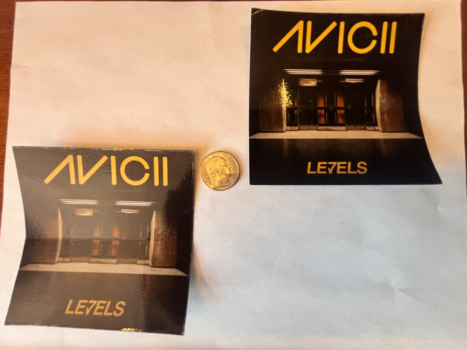 Stickers (Set Of 2 )Promo 4x4 Tim Bergling Swedish DJ Levels
