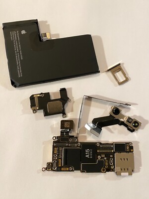 Apple iPhone 13 pro 128GB Gold Unlocked oem logic board A2483 READ