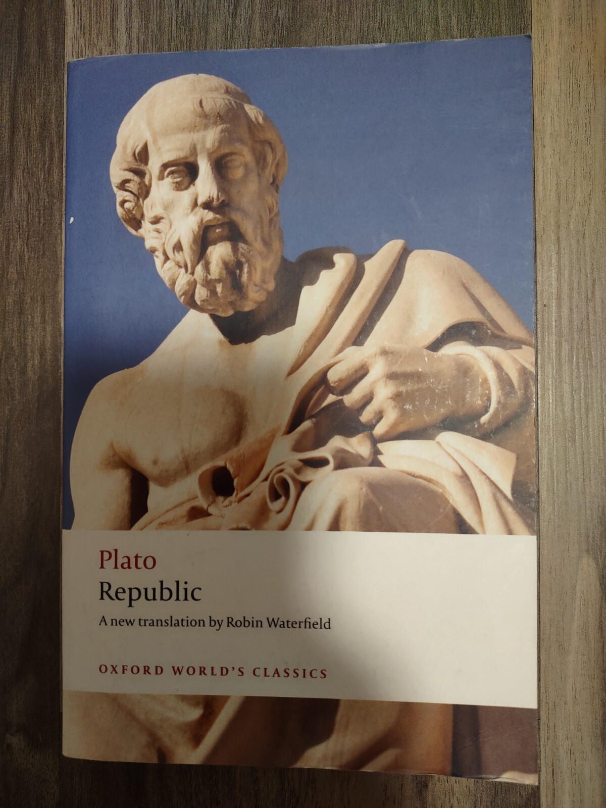 Plato's Republic classic philosophy paperback book  