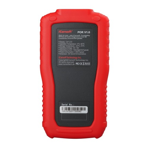 2025 iCarsoft RT V1.0 OBD2 Diagnostic Scanner Tool for Renault Dacia System Code - Picture 3 of 6