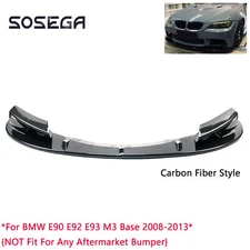 Carbon Fiber MP Front Bumper Lip Splitter For BMW 3Series E92 E93 E90 M3 2008-13