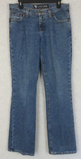 Rocky Mountain Rockies Womens Blue Denim Jeans Size 10L Style Relaxed Low Rise