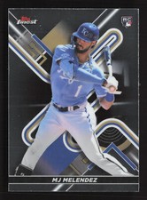 2022 Finest #57 MJ Melendez Kansas City Royals Rookie