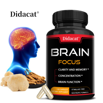 Brain Focus Supplements   Boost Memory, Clarity, Immunity And Overall Vitality