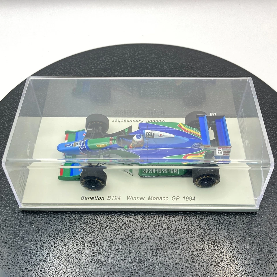 SPARK 1/43 Benetton B194 Winner Monaco GP 1994 Michael Schumacher resin S4481 - Image 3 of 4