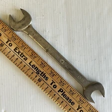 Vintage Fairmount Double Open End Wrench 7/8 x 13/16
