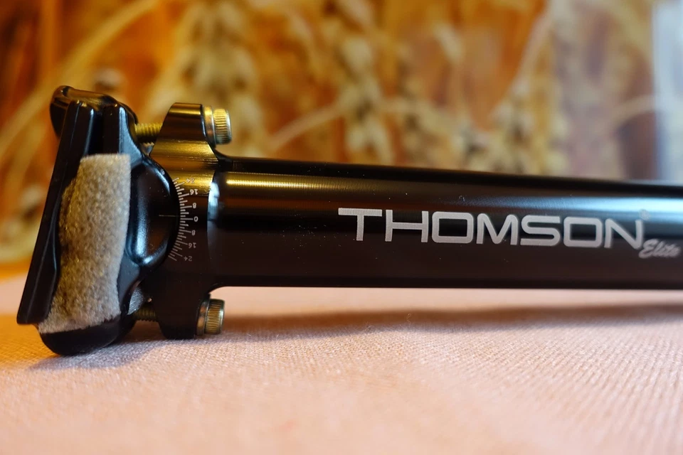 Совершенно новый Thomson Elite подседельный штырь рядный прямой 30,8 x 410 мм 30,8 x 410 - Изображение 4 из 4