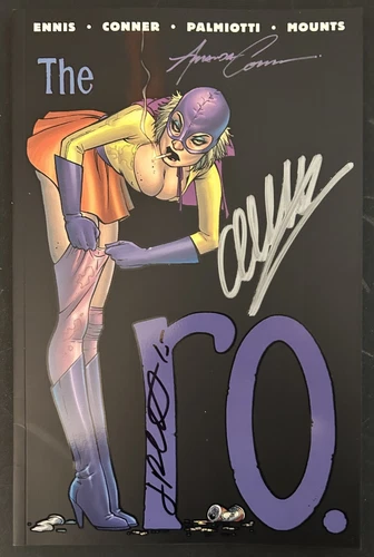 IMAGE COMICS THE PRO SIGNED BY GARTH ENNIS AMANDA CONNER JIMMY PALMIOTTI 2002