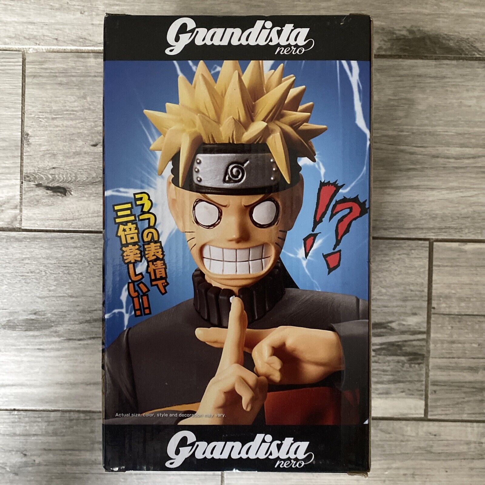 Estátua Banpresto Naruto Shippuden Grandista Nero - Naruto Uzumaki