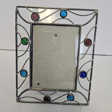 Marble Picture Frame Picture Size 4 7/8" X 3 1/2" Frame Size 6" X 7 3/4"...