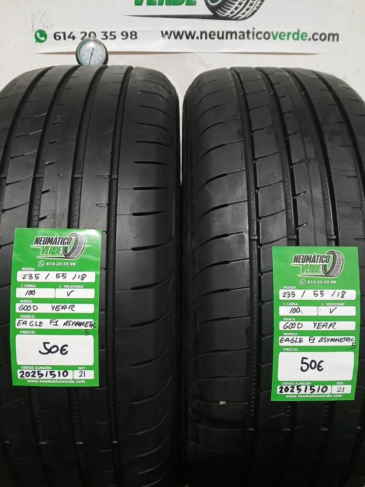 2X 235 55 R18 100V GOOD YEAR EAGLE F1 ASYMMETRIC 5 - Imagen 2 de 4