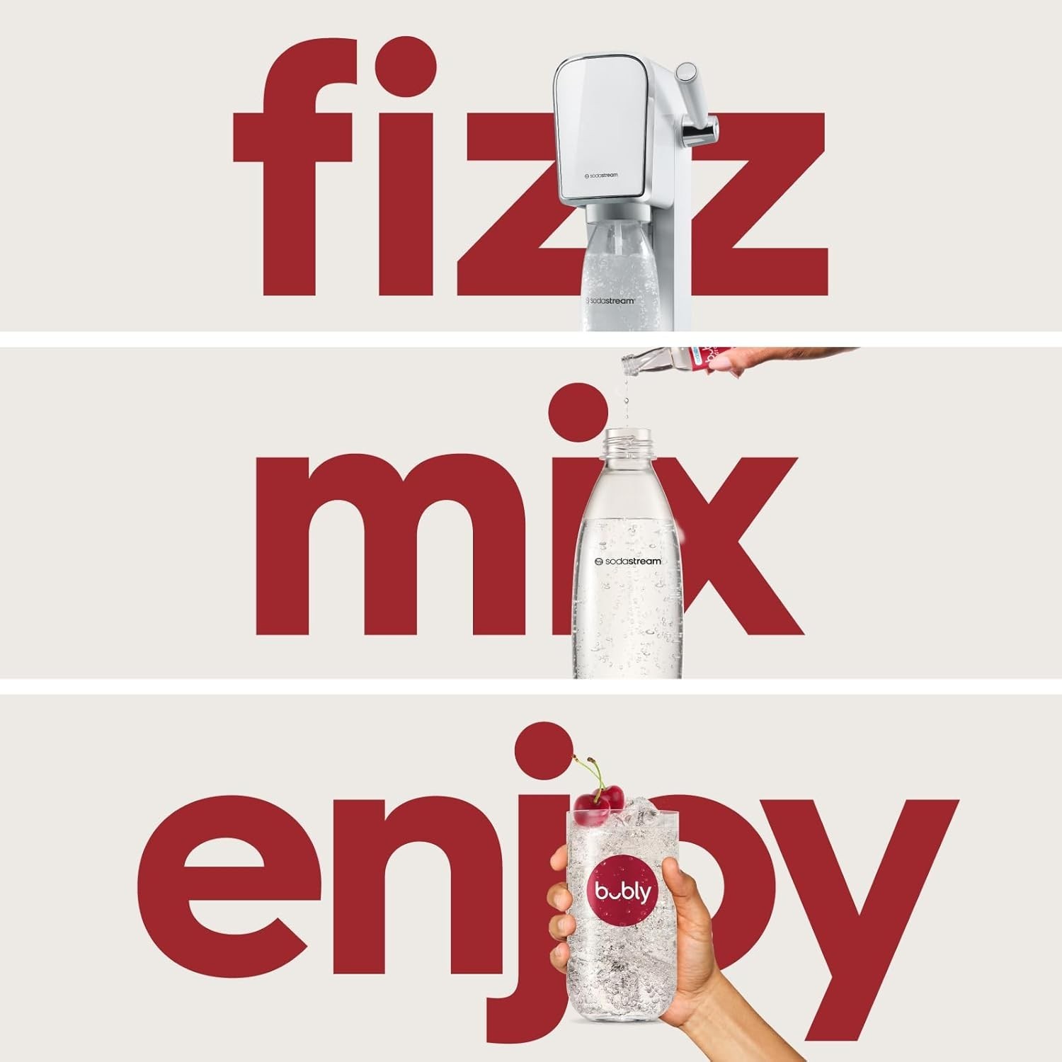 SodaStream - ART Sparkling Water Maker | VALUE BUNDLE | CQC CO2 system