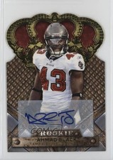 2011 Panini Crown Royale Rookie Gold Signatures /499 Ahmad Black #103 Auto 19l2