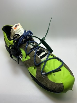 US 16.5 Nike x Off-White Zoom Terra Kiger 5 Green Trail Shoes CD8179-300 NEW!