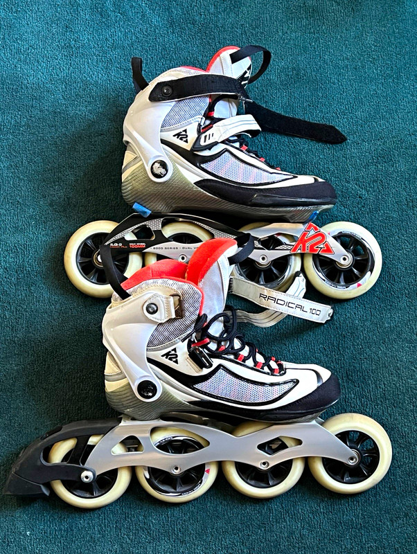 K2 Radical 100W Inline roller Skates, Women’s 9 1/2, 40.5