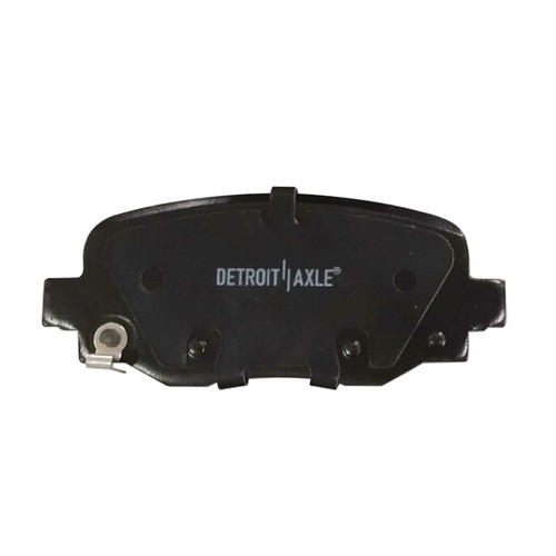 Rear Ceramic Brake Pads w/ Hardware for 2015 - 2023 Jeep Cherokee Chrysler 200 - Picture 7 of 8