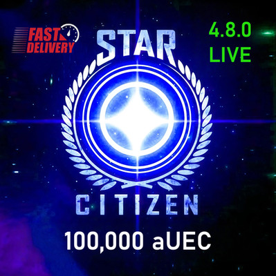 Star Citizen aUEC | 100.000 Credits | 4.8.0 LIVE - Desktop Browser nutzen! -