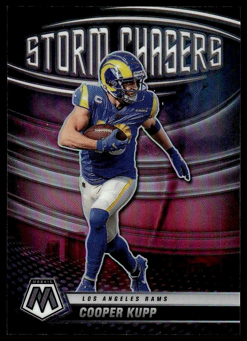 2022 Panini Mosaic STORM CHASERS / Cooper Kupp SILVER PRIZM