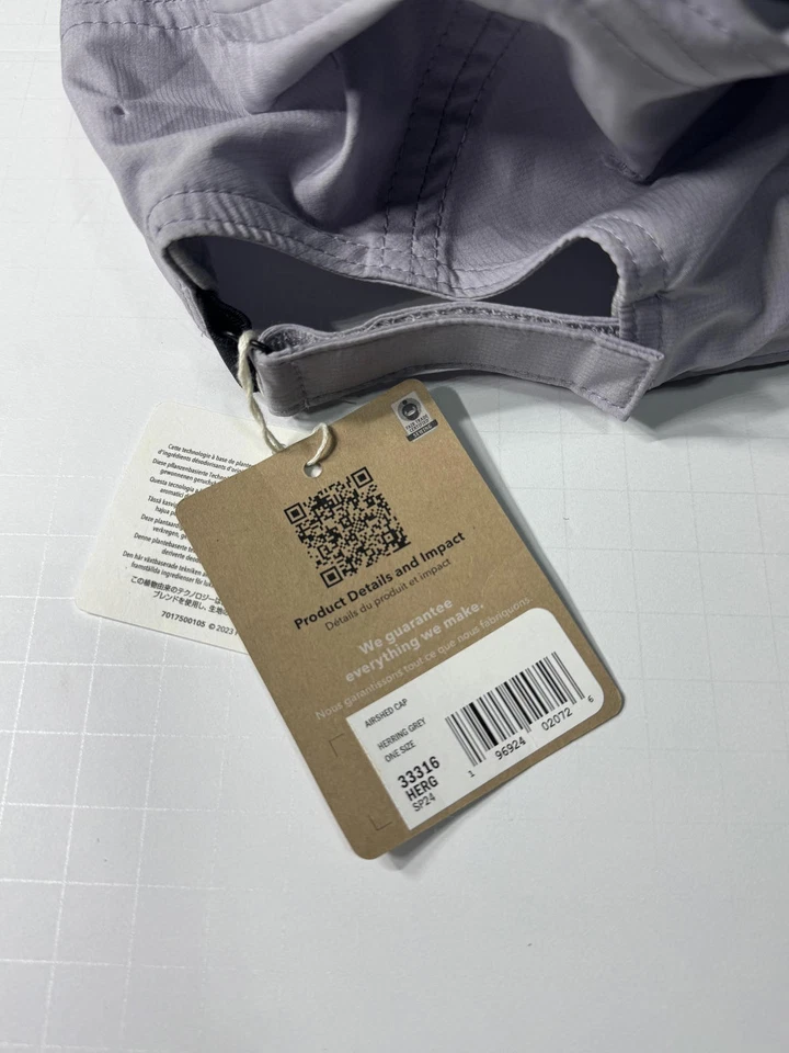 Patagonia Hat Men's  Grey Airshed Cap Hike - Image 4 of 4