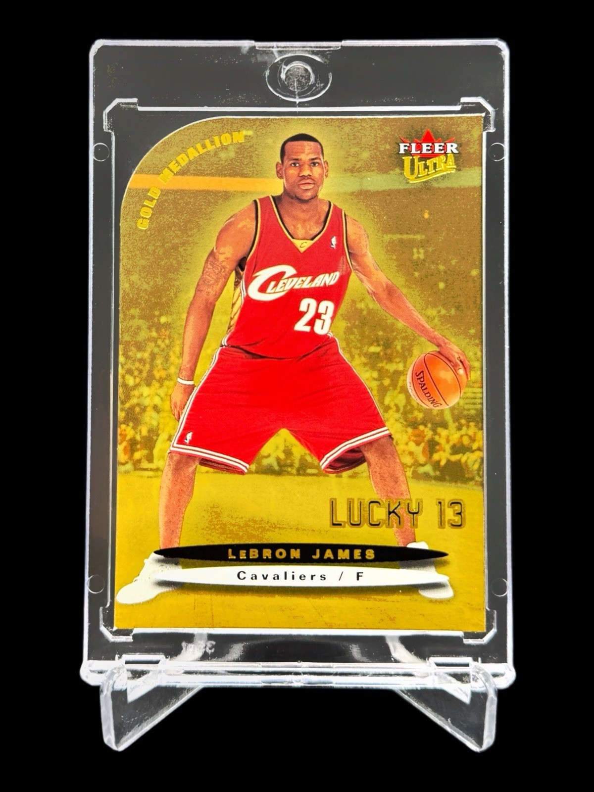 2003 fleer ultra lebron james