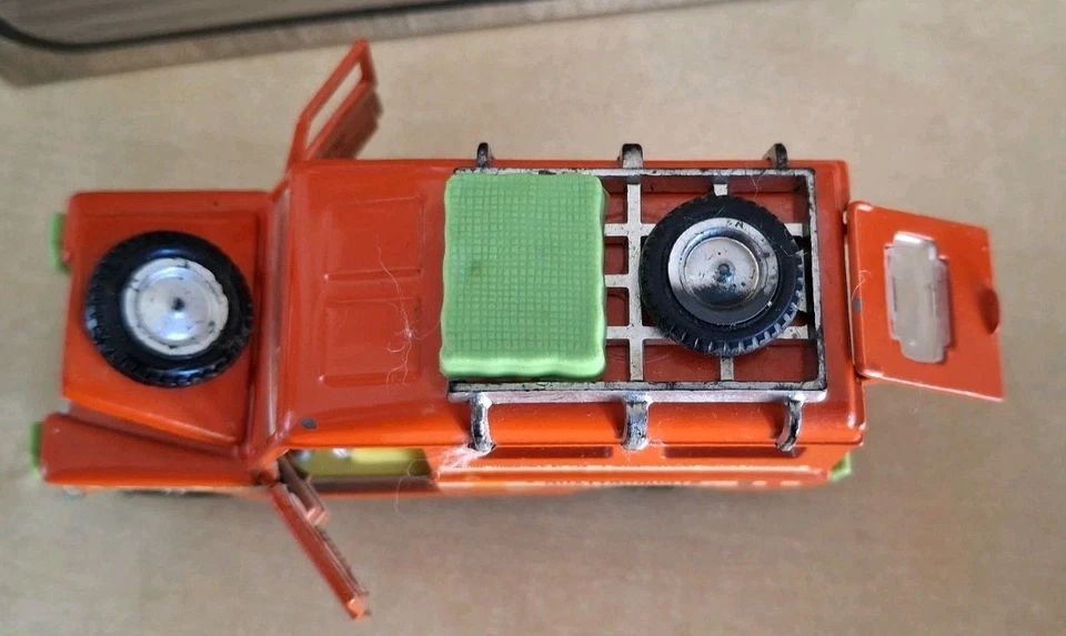 MEBETOYS LAND ROVER TRANSAMERICAN, A40, scala 1/43, NMINT IN BOX - Immagine 4 di 4