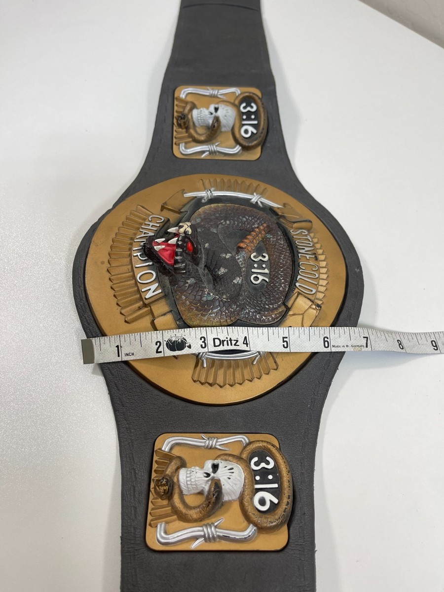 Vintage 1999 WWF WWE Stone Cold Steve Austin Champion Belt 3:16