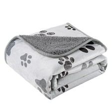 Waterproof Dog Blankets Pet Blanket 60"x80", Soft Fluffy Sofa Car Bed Protect...
