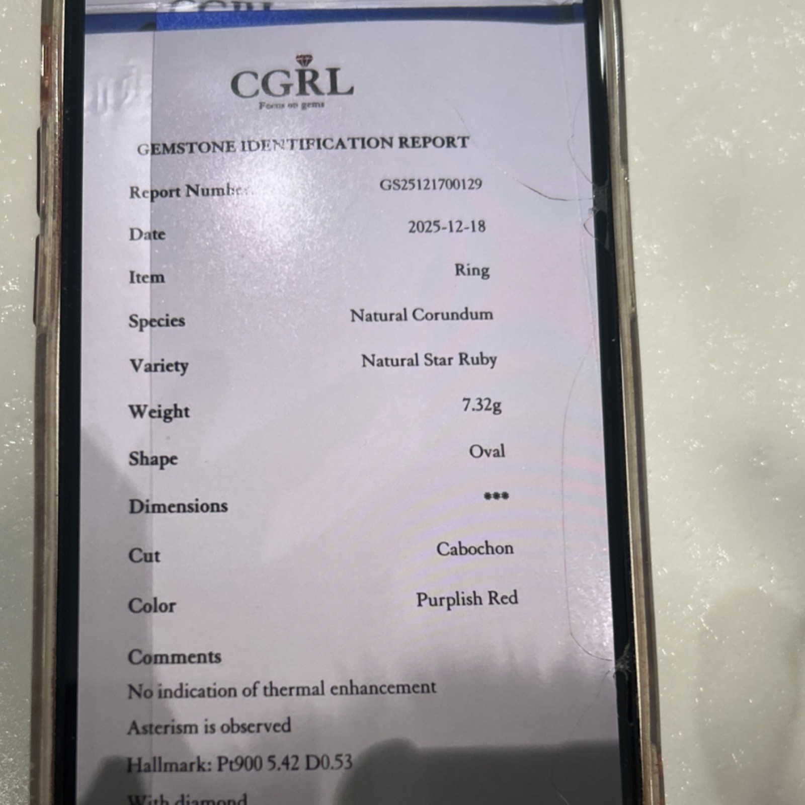 Silver Ring with Rectangular Green Emerald Prong … - image 4