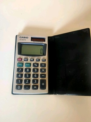 Casio tragbarer Handrechner funktionstüchtig 