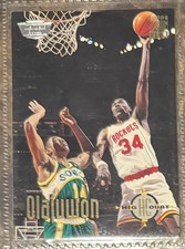 1993-94 Topps Stadium Club High Court Members Only Hakeem Olajuwon #64 HOF