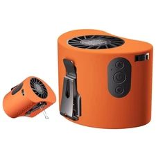 Portable Waist Fan, 10000mAh Battery Operated, Rechargeable Clip On Belt, 10 ...