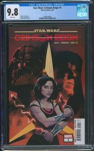 Star Wars Crimson Reign #1 CGC 9.8 Many 1st Appearances Marvel 2021 Cover A WP