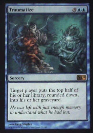 Traumatize - Magic 2011 (M11): #77, Magic: The Gathering Nm C339