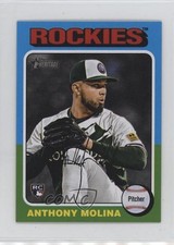 2024 Topps Heritage High Number Mini Anthony Molina #641 jc3