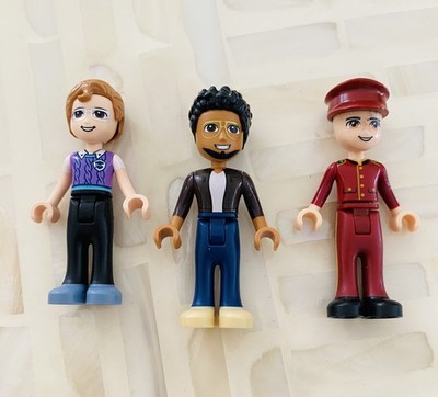 Lego Friends Minifigures Martin Nate Julian Boy Male Man Figures 