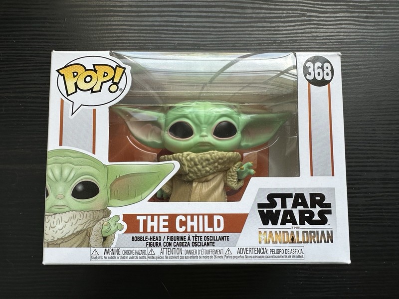 Funko Pop! Vinyl Star Wars Mandalorian The Child #368 Vinyl Bobblehead