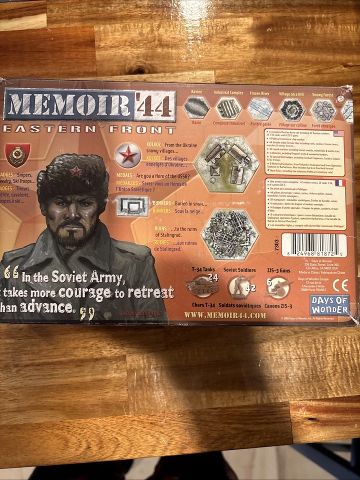 Days of Wonder Memoir '44 Eastern Front Expansion - Image 2 of 2