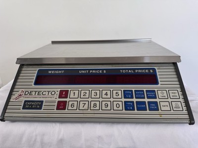 Cardinal Detecto Digital Scale Counter Model PC-30 X .01lb Legal for Trade