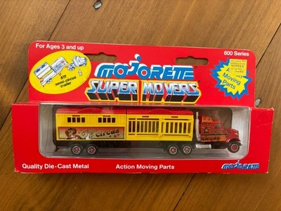 Majorette "Super Movers" Circus Semi Truck & Trailer, New / Unopened - Image 1 of 4