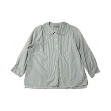 MARGARET HOWELL MHL. Cotton Blouse Gray Size 2 Made In Japan