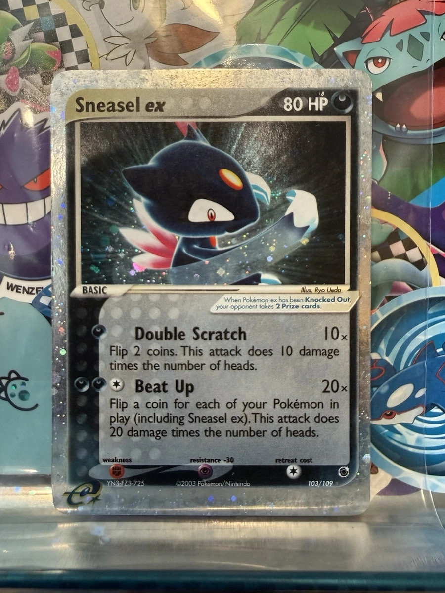 Sneasel ex Pokémon TCG Cards for sale | eBay