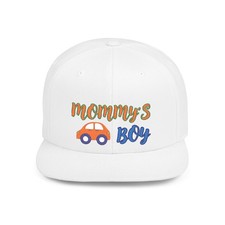 Boy Snapback Cap   Adjustable Flat Bill Hat for Men  Teens, Casual Streetwear