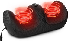 Shiatsu Foot Massager with Heat  Foot and Calf Massager with Massage Roller, De