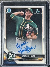 Fillmyer, Heath - 2018 Bowman Chrome - Autograph