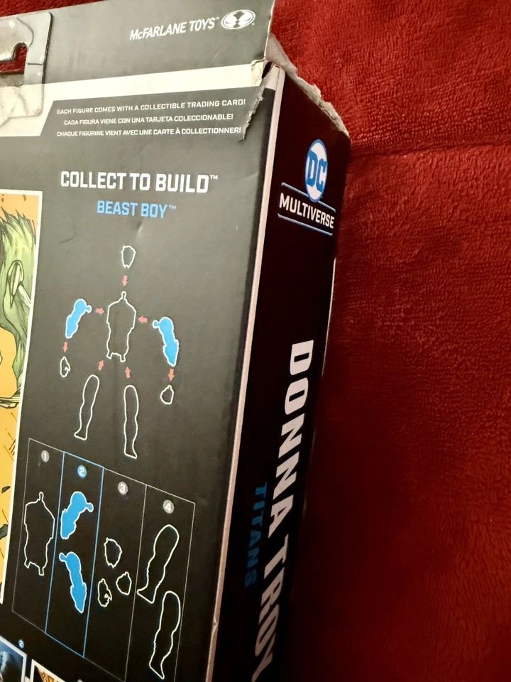 McFarlane Toys Donna Troy, Nightwing, Raven Teen Titans Lote 7” Sin BAF Beast Boy Foto 4 de 4