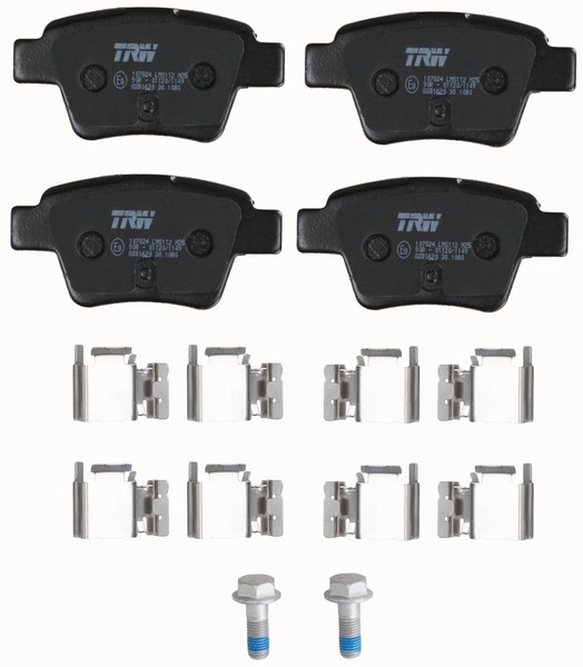 Bremsbelagsatz Scheibenbremse Cotec TRW GDB1620 FüR Peugeot C4 307 3A SW 207 CC-image