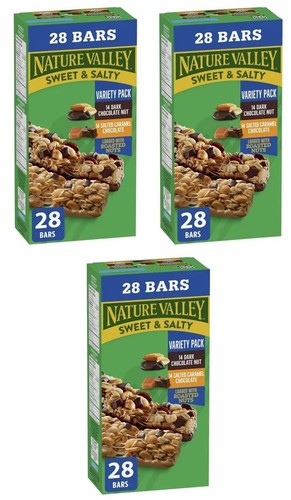 Nature Valley Granola Bars, Sweet and Salty Nut, Variety Pack, 980g (3 Pack) - Bild 1 von 7