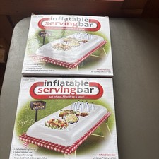 Inflaltable Serving Bar Easier Living 52"L x 25" W x 5" H New In Box