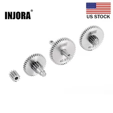 US,INJORA Overdrive Underdrive Stainless Steel Transmission Gear for 1/18 TRX4M