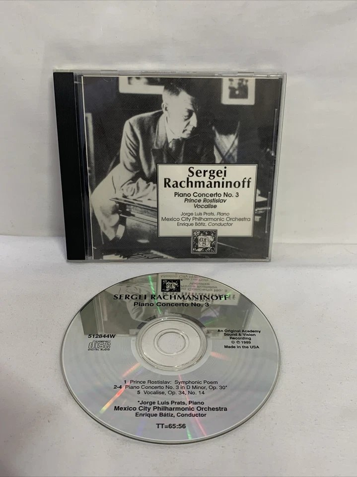 Rachmaninov: Piano Concerto No 3, Vocalise, Prince Rotislav by Jorge Luis Prats Foto 4 de 4